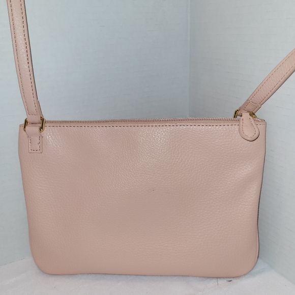 Ralph Lauren Light Pink Vegan Leather Crossbody - Picture 3 of 6